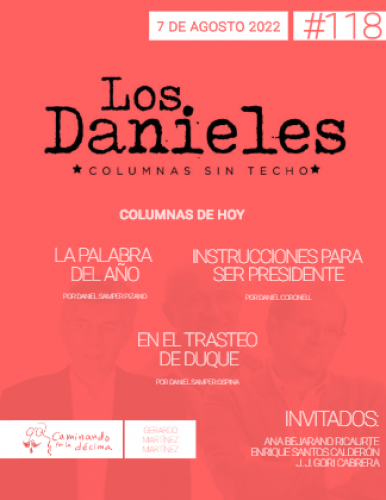 Imagen de apoyo de  Los Danieles  - 07/08/22